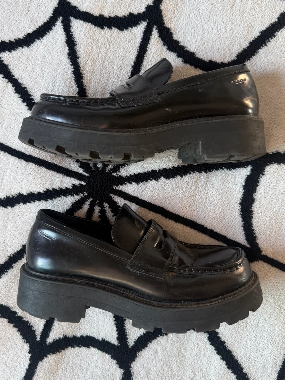 vagabond cosmo 2.0 leather loafers